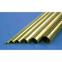 K&S 1145 1/8 Round Brass Tube .014 Wall 36in (1)